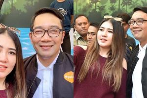 Unggah foto selfie bareng Via Vallen, Ridwan Kamil tuai komentar kocak