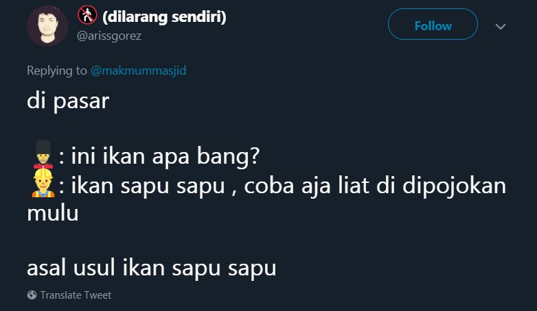 15 Cuitan lucu 'asal-usul ikan' ini bikin susah nahan tawa