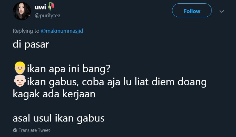 15 Cuitan lucu 'asal-usul ikan' ini bikin susah nahan tawa
