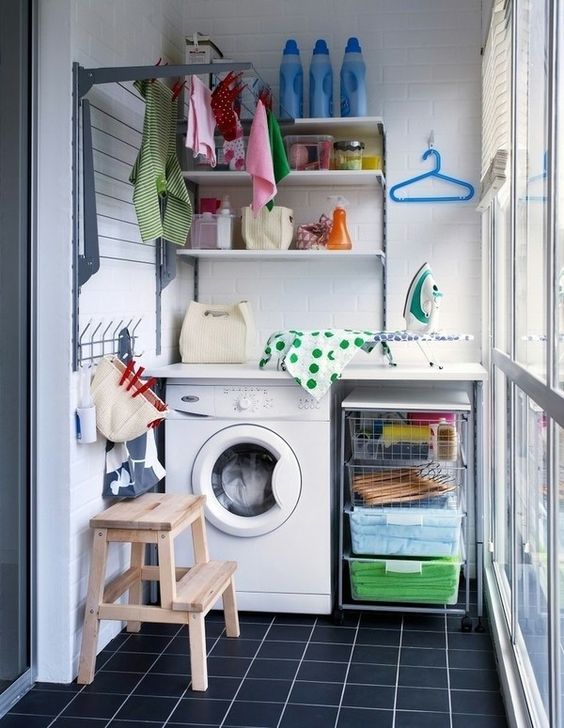 15 Desain ruang  cuci  jemur  minimalis buat rumah mungil