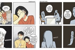 10 Komik strip absurd ini lucunya bikin perut mules