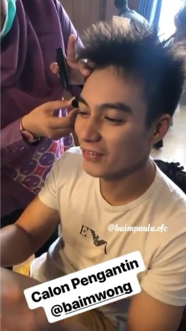 14 Momen akad nikah Baim Wong & Paula Verhoeven, kental adat Jawa