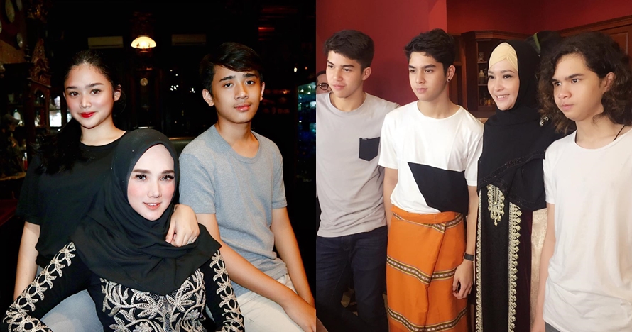 10 Potret adu gaya Maia Estianty dan Mulan Jameela saat berhijab