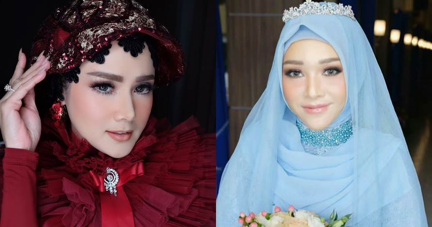 10 Potret adu gaya Maia Estianty dan Mulan Jameela saat berhijab