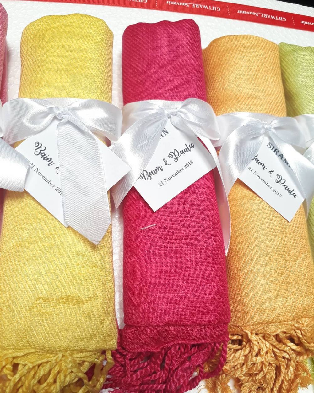 Ini suvenir cantik dalam pernikahan Baim Wong dan Paula Verhoeven