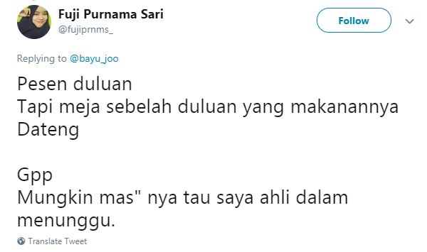15 Cuitan lucu lika-liku pesan makanan ini bikin senyum kecut