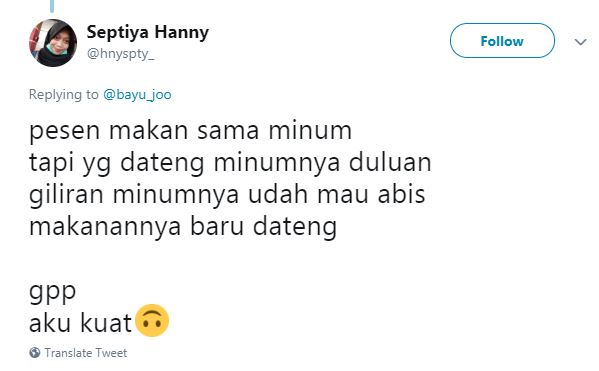 15 Cuitan lucu lika-liku pesan makanan ini bikin senyum kecut