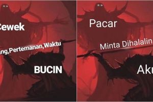 20 Meme lucu 'untukmu my lord' ini bikin ngakak sampai salto
