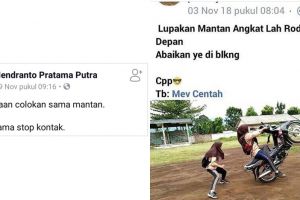 10 Status medsos ngomongin mantan ini bikin ikut tersenyum kecut