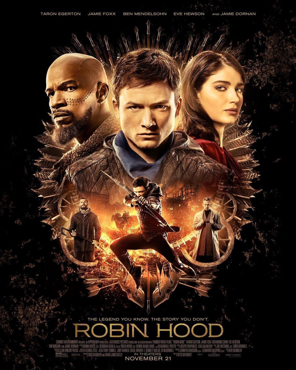 8 Fakta Robin Hood, film yang diproduseri Leonardo DiCaprio