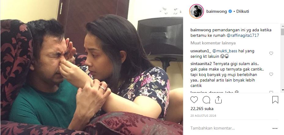 10 Foto kedekatan Baim Wong & Raffi Ahmad, sahabatan dari kecil