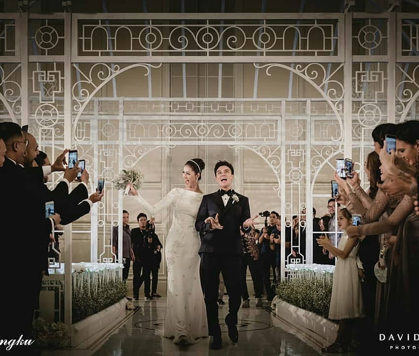 12 Momen resepsi Baim Wong dan Paula Verhoeven, megah abis