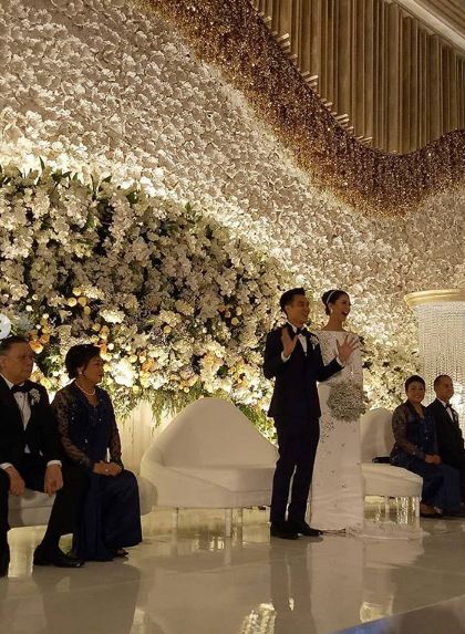 12 Momen resepsi Baim Wong dan Paula Verhoeven, megah abis