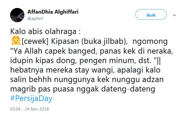12 Cuitan lucu cewek saat olahraga ini bikin ngakak