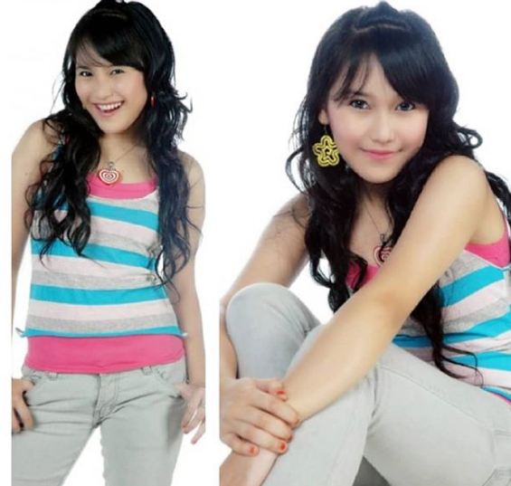 15 Potret Ayu Ting Ting saat ABG, imutnya bak artis Korea