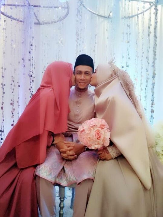 Kisahnya berpoligami viral di Facebook, pria ini tuai pro-kontra