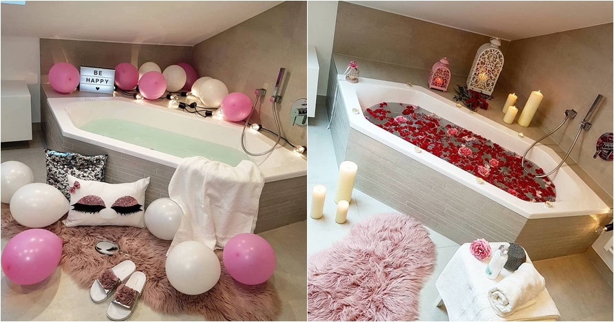 13 Dekorasi bathtub ini cocok untuk pengantin baru