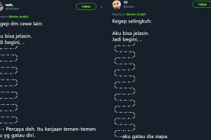 22 Cuitan lucu 'ketahuan selingkuh' ini bikin cengar-cengir