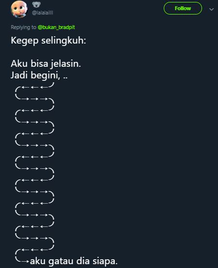 22 Cuitan lucu 'ketahuan selingkuh' ini bikin cengar-cengir