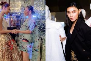4 Momen Bella Hadid memuji penampilan Whulandary Herman