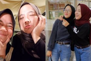 10 Potret Nissa Sabyan bareng kakaknya ini bak saudara kembar