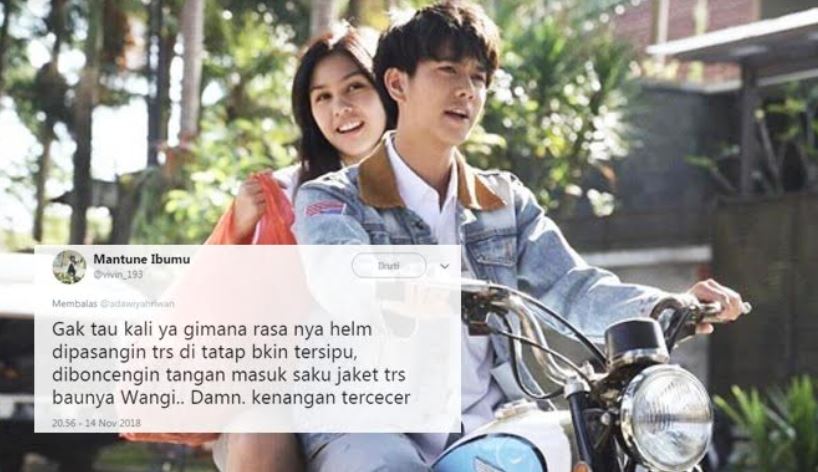 12 Cuitan lucu 'pacaran naik motor seru' ini bikin senyum simpul