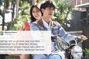12 Cuitan lucu 'pacaran naik motor seru' ini bikin senyum simpul