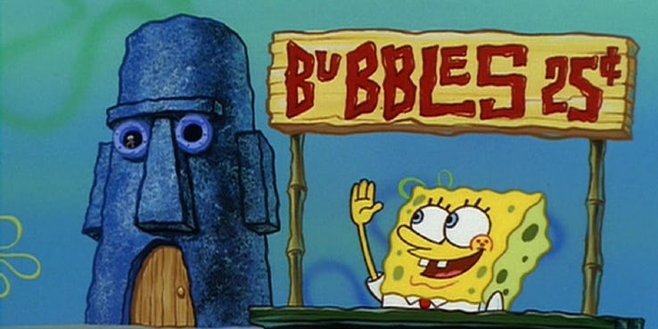 10 Episode serial SpongeBob paling lucu, bikin tawa pecah 