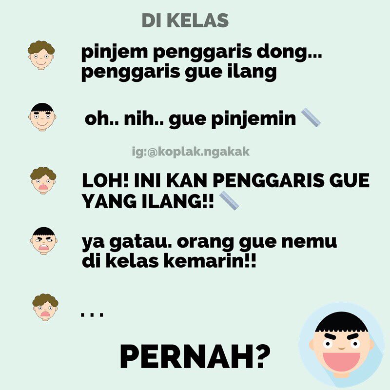 15 Meme lucu kehidupan anak sekolah ini bikin ketawa