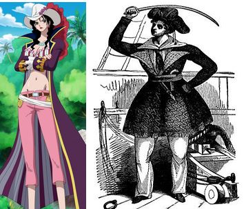 17 Karakter dalam One Piece yang terinspirasi dari tokoh nyata