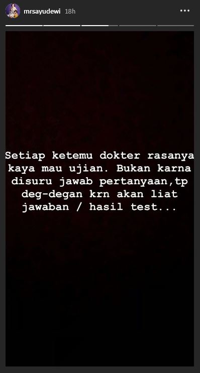 Ibunda Ayu Dewi meninggal dunia di usia 68 tahun karena sakit