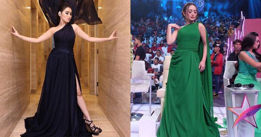 10 Adu gaya gaun biduan dangdut Ayu Ting Ting & Zaskia Gotik