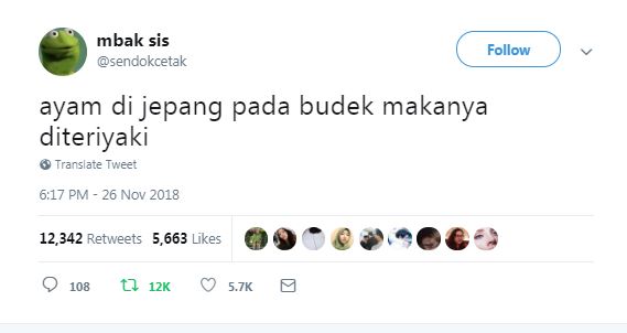 10 Cuitan lucu alasan di balik menu ayam ini bikin mikir keras