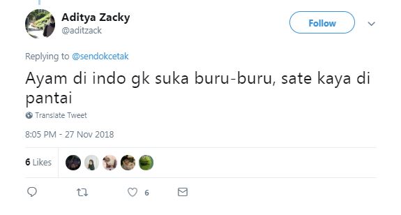 10 Cuitan lucu alasan di balik menu ayam ini bikin mikir keras