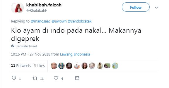 10 Cuitan lucu alasan di balik menu ayam ini bikin mikir keras