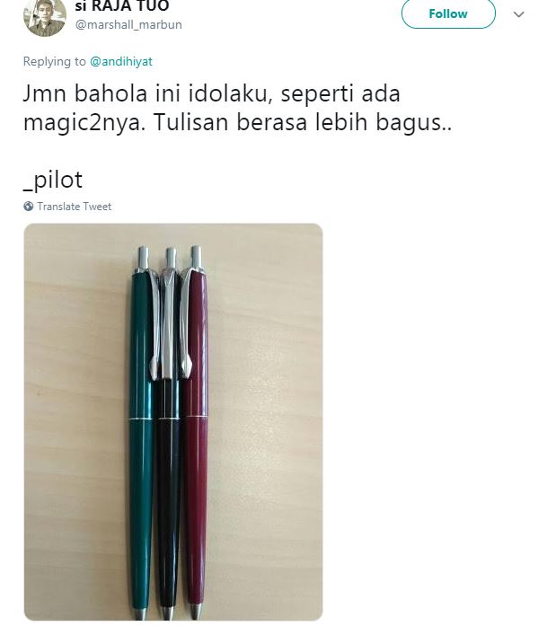 10 Cuitan lucu pakai bolpoin ini bikin nyengir kuda