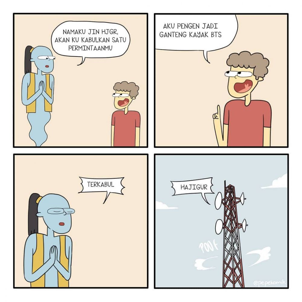 12 Komik strip 'salah paham' ini lucunya bikin tepuk jidat