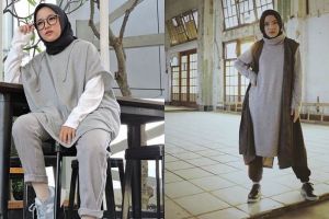 12 Inspirasi busana kasual Nissa Sabyan ini simpel tapi kece abis