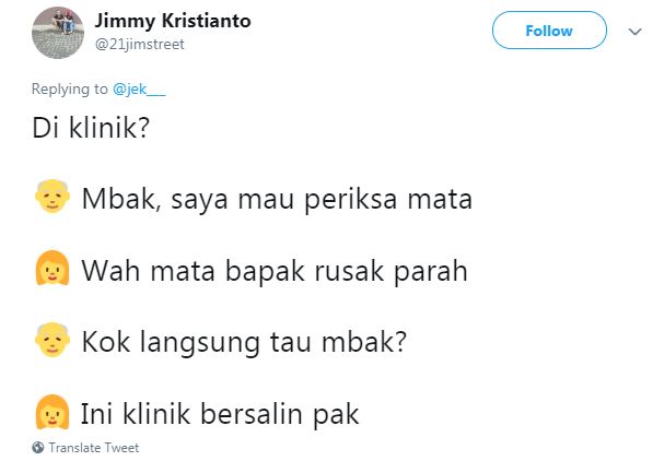 15 Obrolan lucu saat periksa mata ini bikin nyengir sendiri