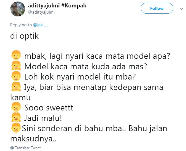 15 Obrolan lucu saat periksa mata ini bikin nyengir sendiri