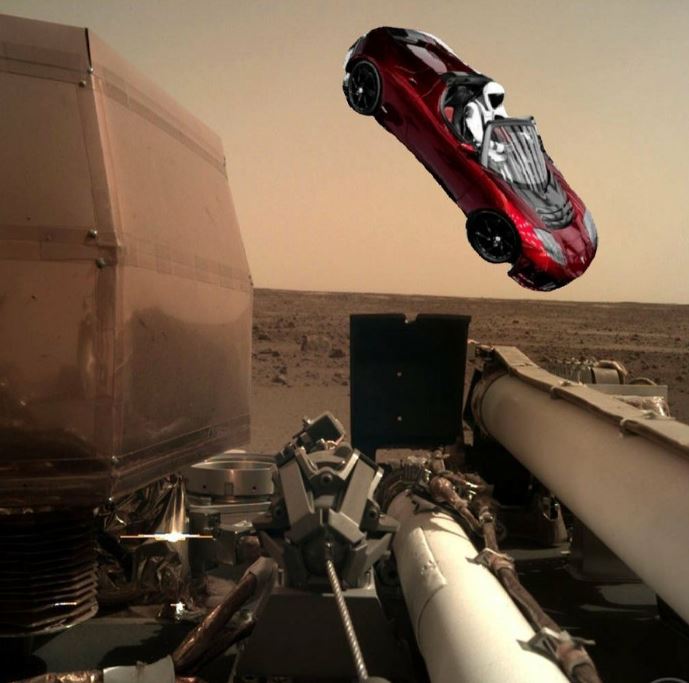 15 Foto editan saat NASA landing di Mars ini bikin ngakak