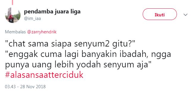 11 Cuitan lucu alasan saat tercyduk ini bikin auto waspada 