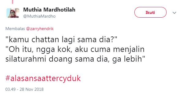 11 Cuitan lucu alasan saat tercyduk ini bikin auto waspada 