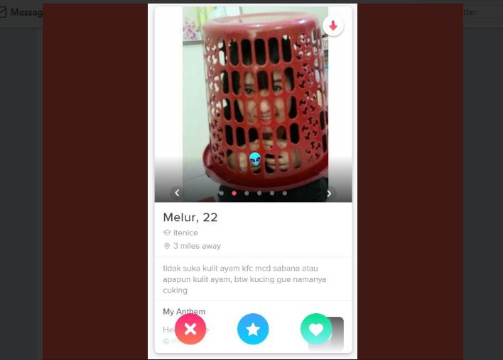 12 Foto absurd profil Tinder ini bikin jodoh makin menjauh