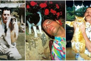 18 Foto langka Freddie Mercury bersama kucing kesayangannya
