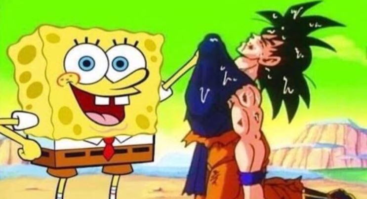 12 Gabungan karakter Dragon Ball dan kartun lain ini pas banget