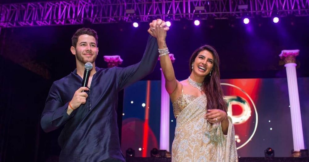 10 Momen pesta Sangeet Priyanka Chopra-Nick Jonas, joget bareng