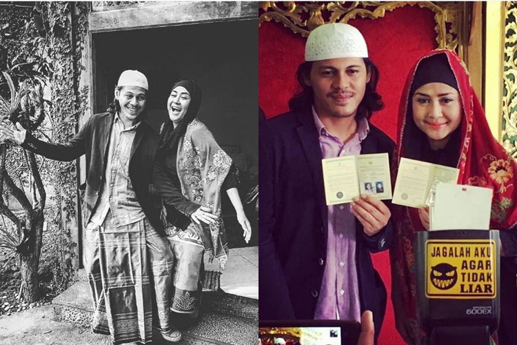 Suhay Salim & 4 seleb ini menikah dengan busana simpel abis
