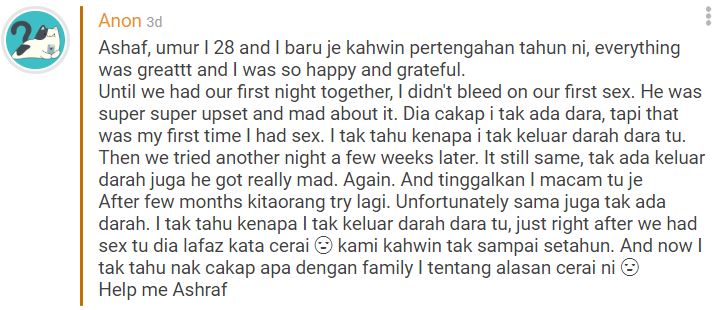 Curhat wanita dicerai saat malam pertama ini bikin ikut sedih