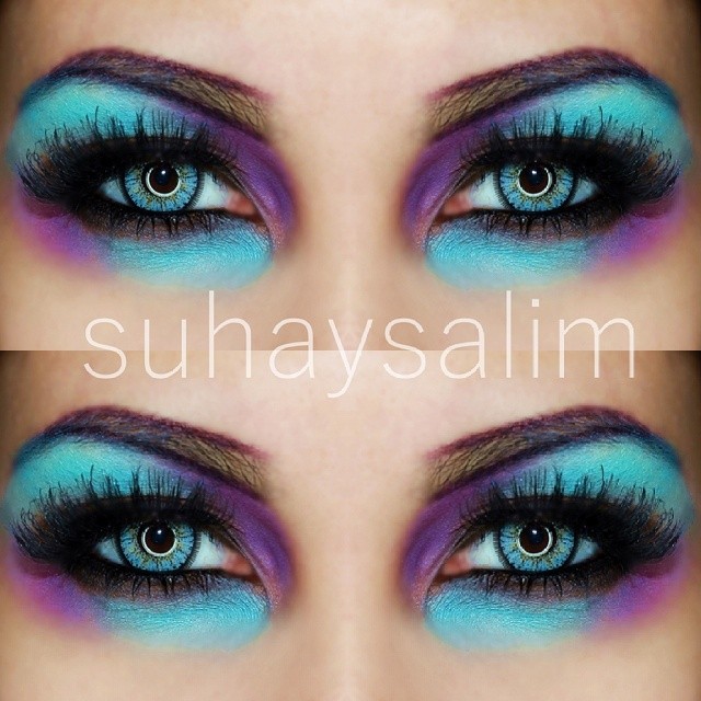 20 Inspirasi makeup mata ala Suhay Salim, beri corak beda